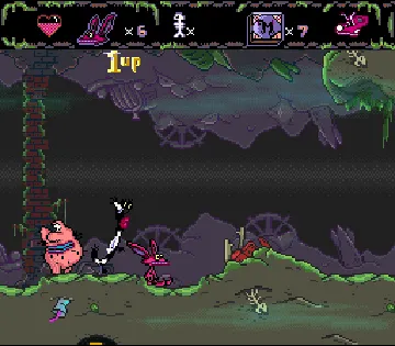 Aaahh!!! Real Monsters (USA) screen shot game playing